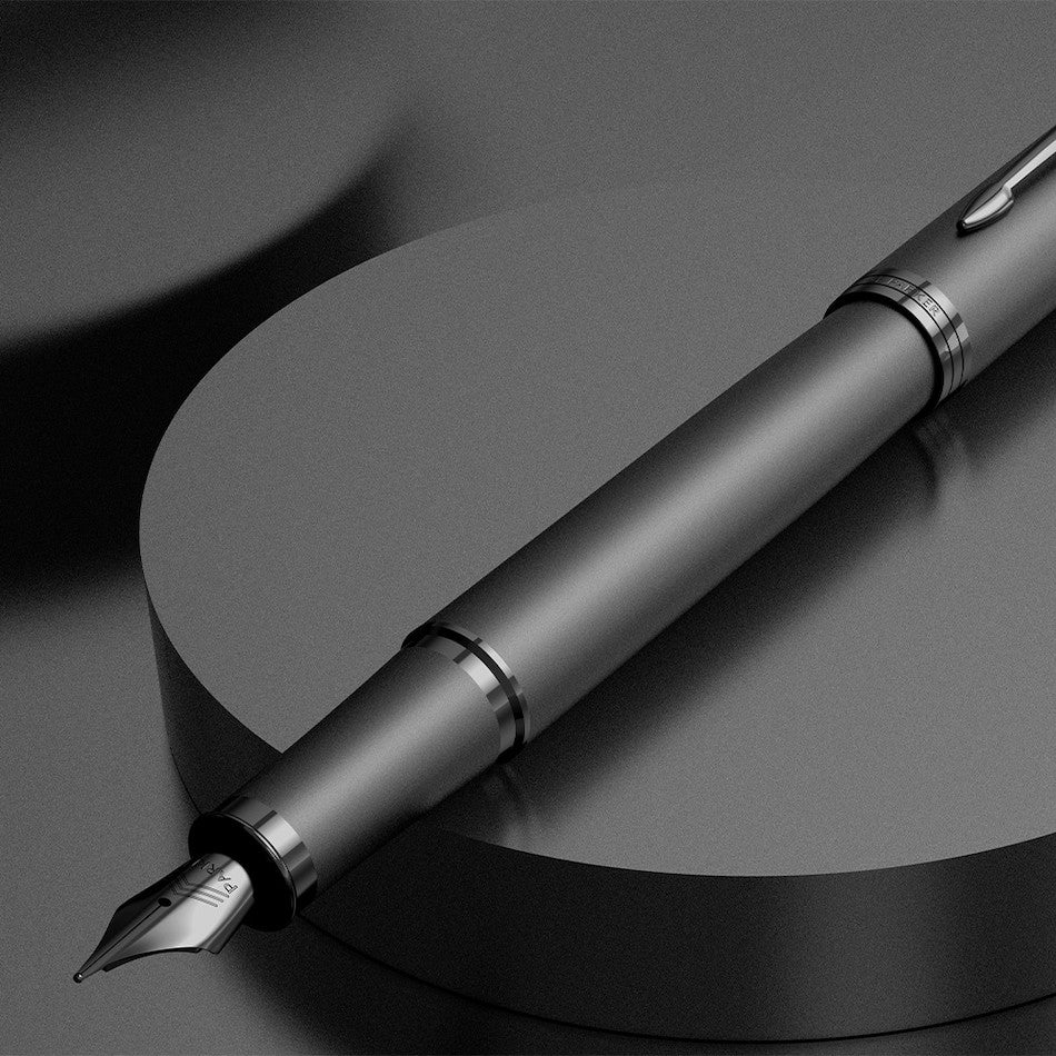 Stylo plume PARKER IM Monochrome - Noir - Fine (F) - 3026981729584