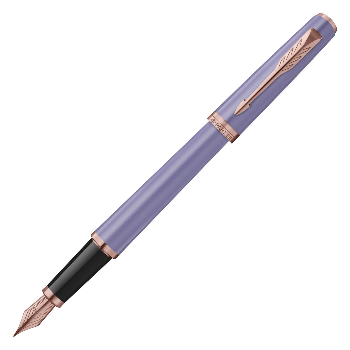 Stylo plume PARKER Meridian - Lilac Pink GT - Fine (F) - 3026982477668