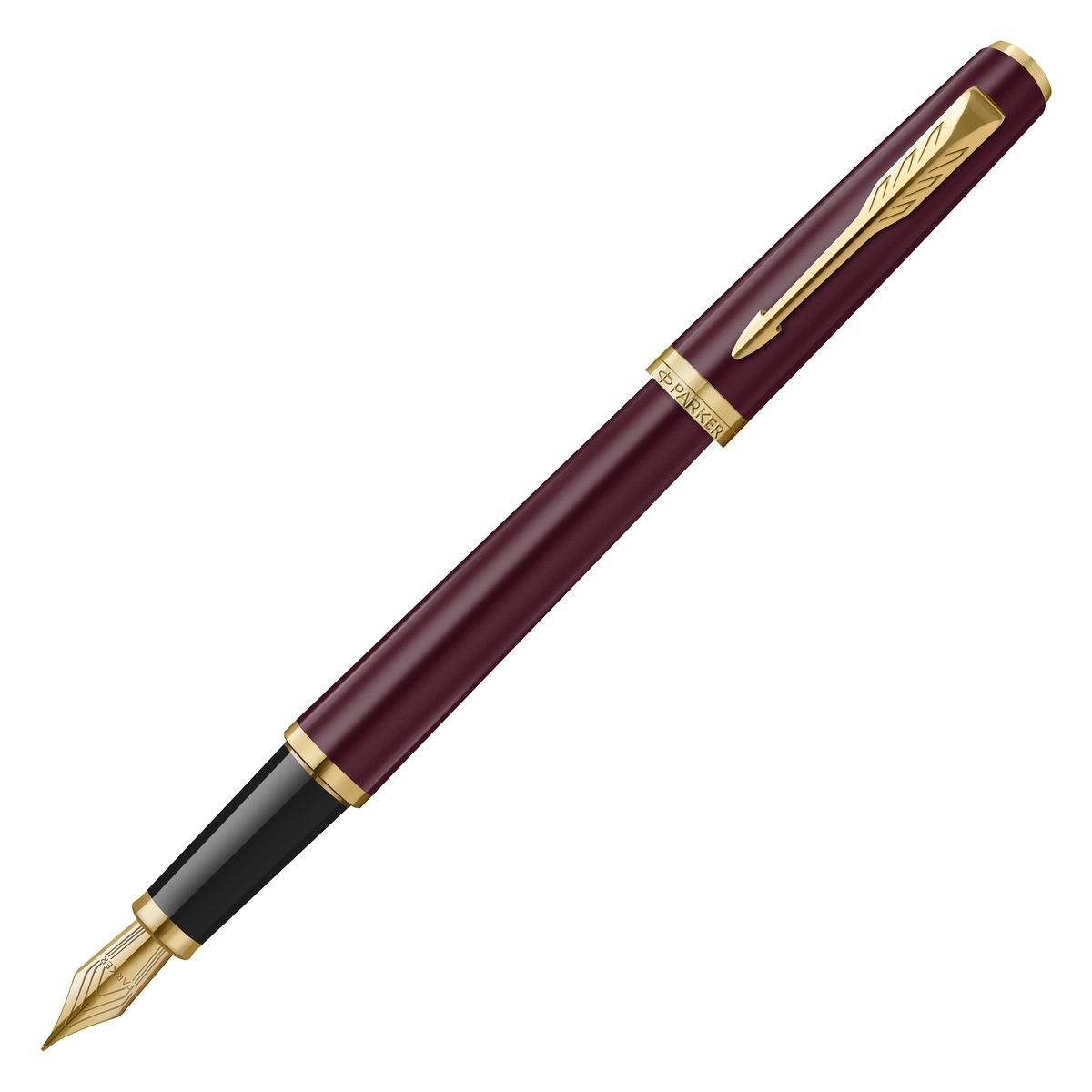 Stylo plume PARKER Meridian - Red GT - Fine (F) - 3026982314123