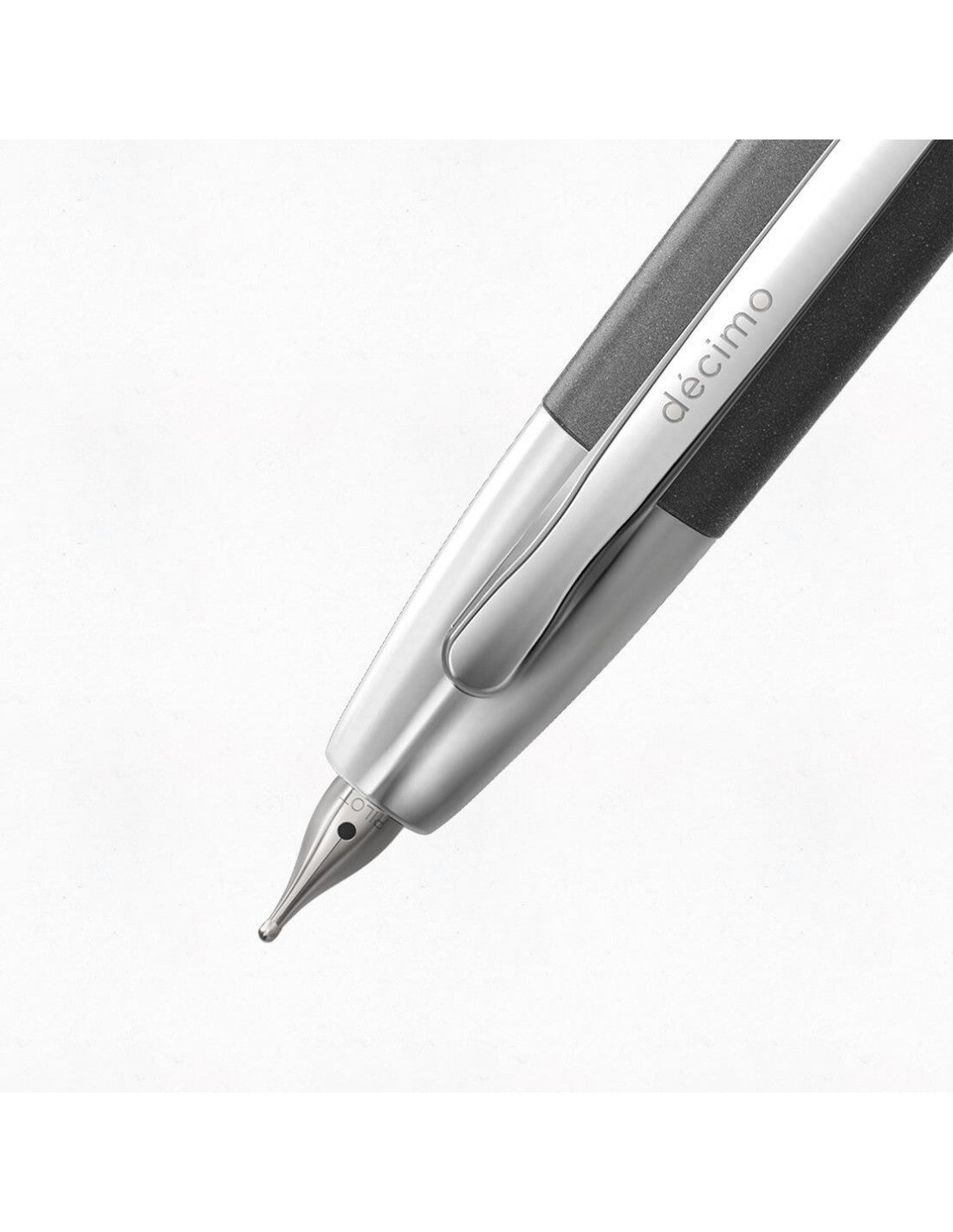 Stylo plume PILOT Capless Decimo - Grey - Fine (F) - 3131918291024