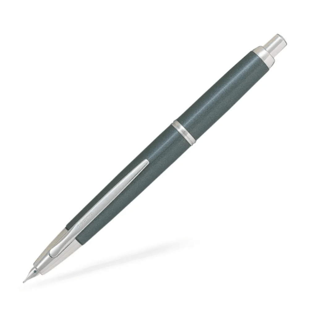 Stylo plume PILOT Capless Decimo - Grey - Fine (F) - 3131918291024