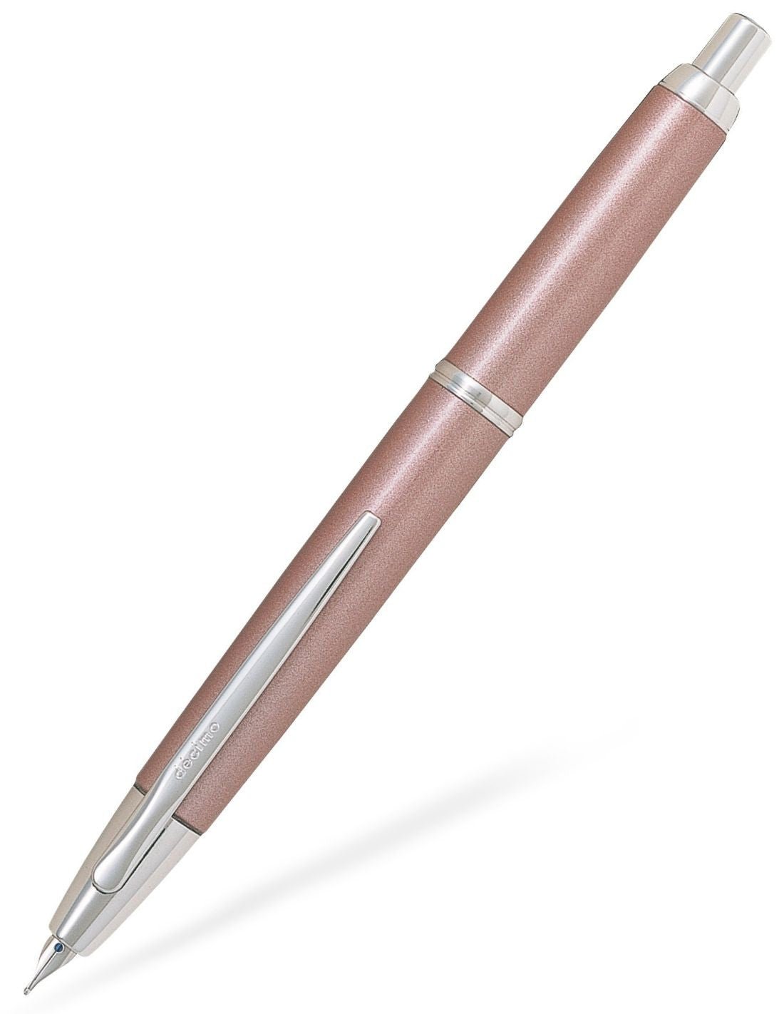 Stylo plume PILOT Capless Decimo - Pink - Fine (F) - 3131910011019
