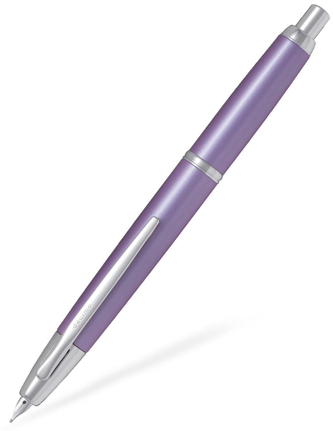 Stylo plume PILOT Capless Decimo - Purple - Fine (F) - 3131910223511