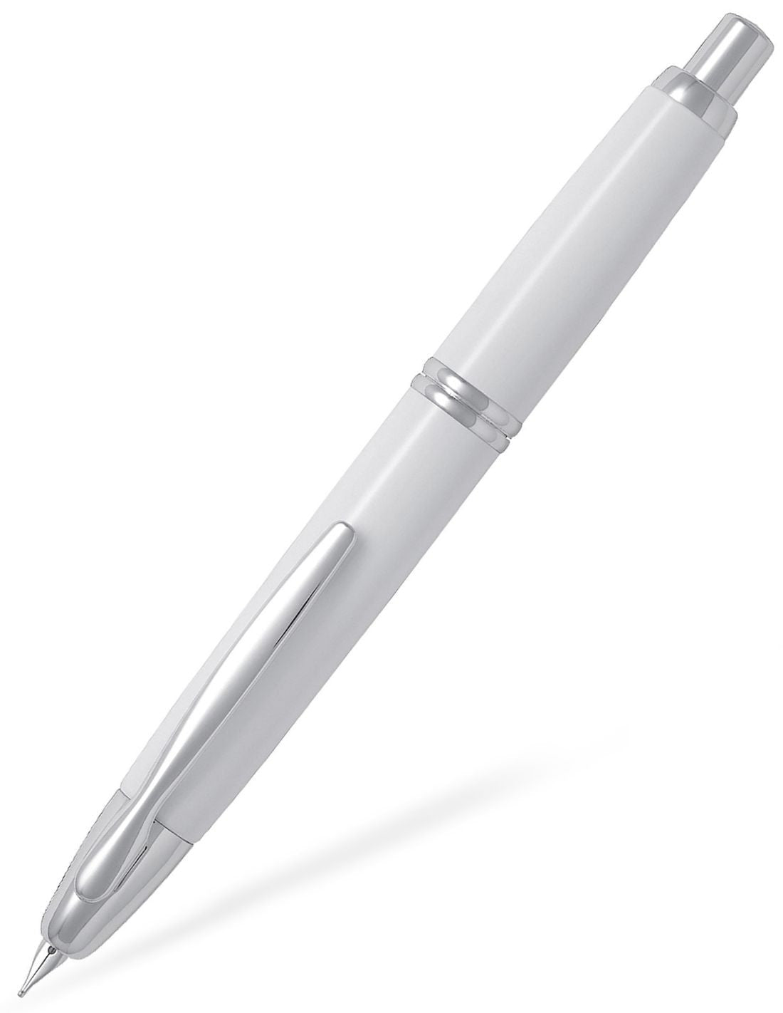 Stylo plume PILOT Capless - White CT - Fine (F) - 3131910210283