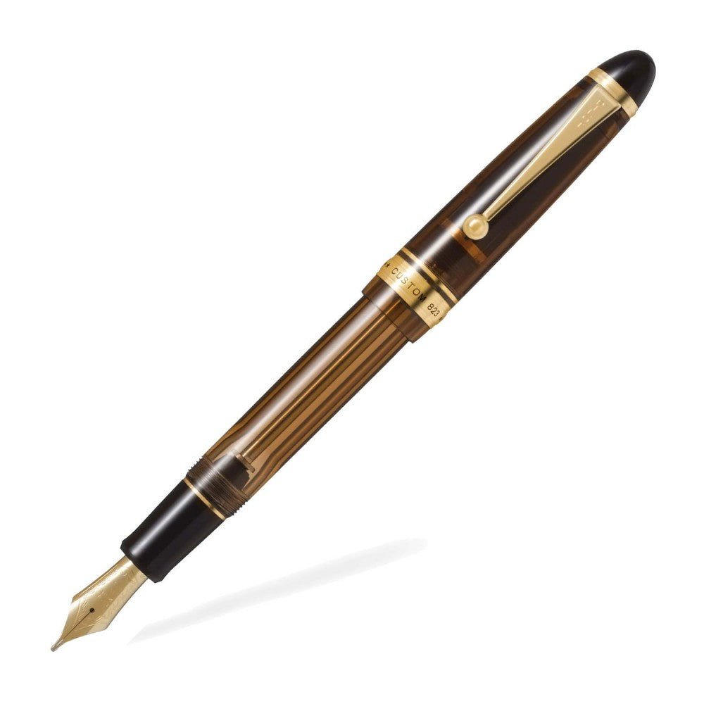 Stylo plume PILOT Custom 823 - Brown - Fine (F) - 3131910548324