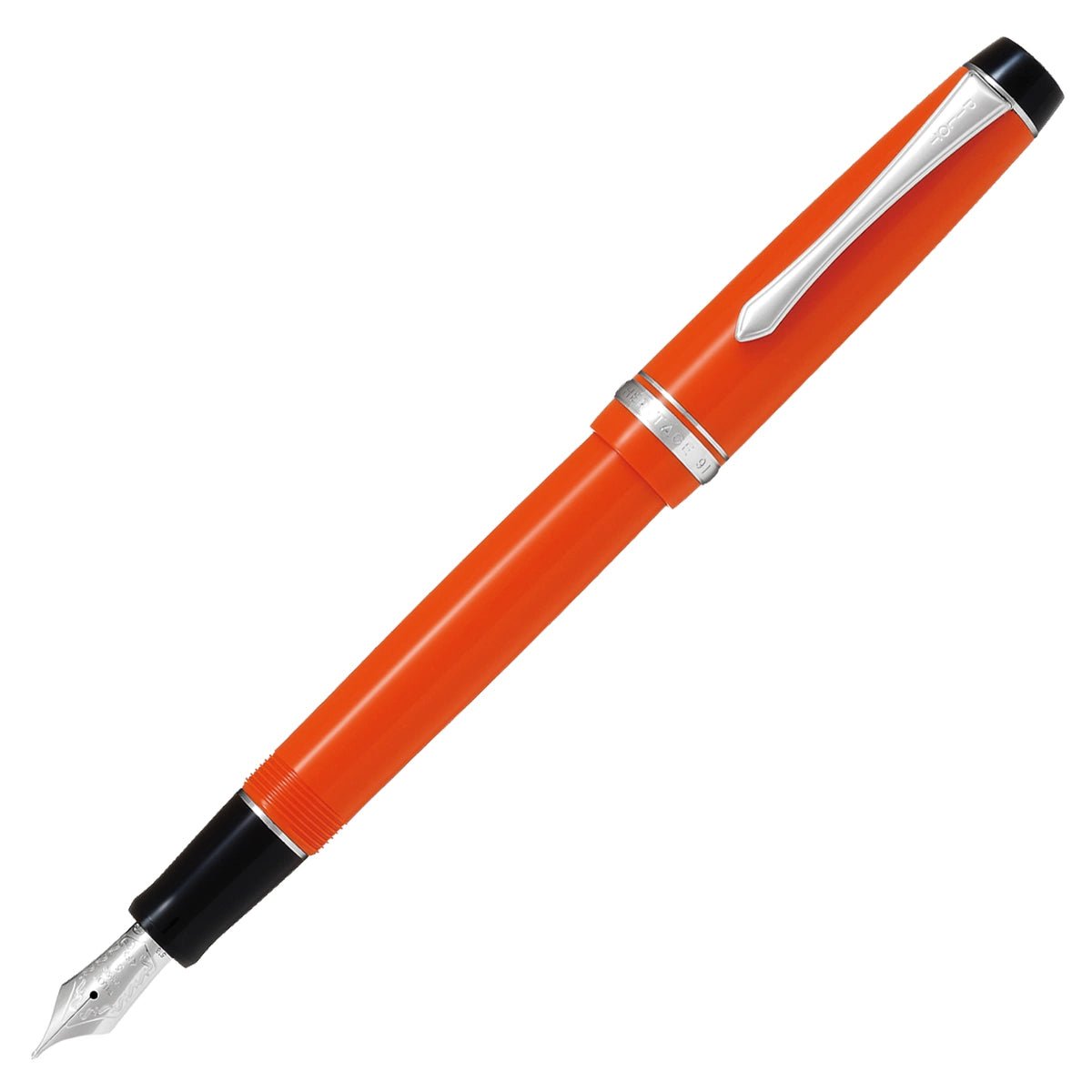 Stylo plume PILOT Custom Heritage 91 - Orange - Fine (F) - 3131910560647