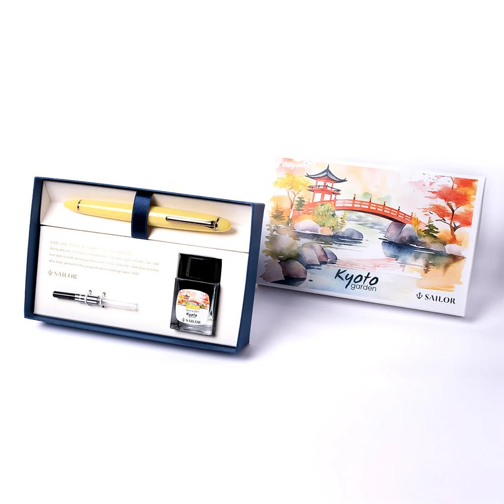 Stylo plume SAILOR 1911 Large Ringless Kyoto Garden - Icho - Extra - fine (EF) - 4901680600862