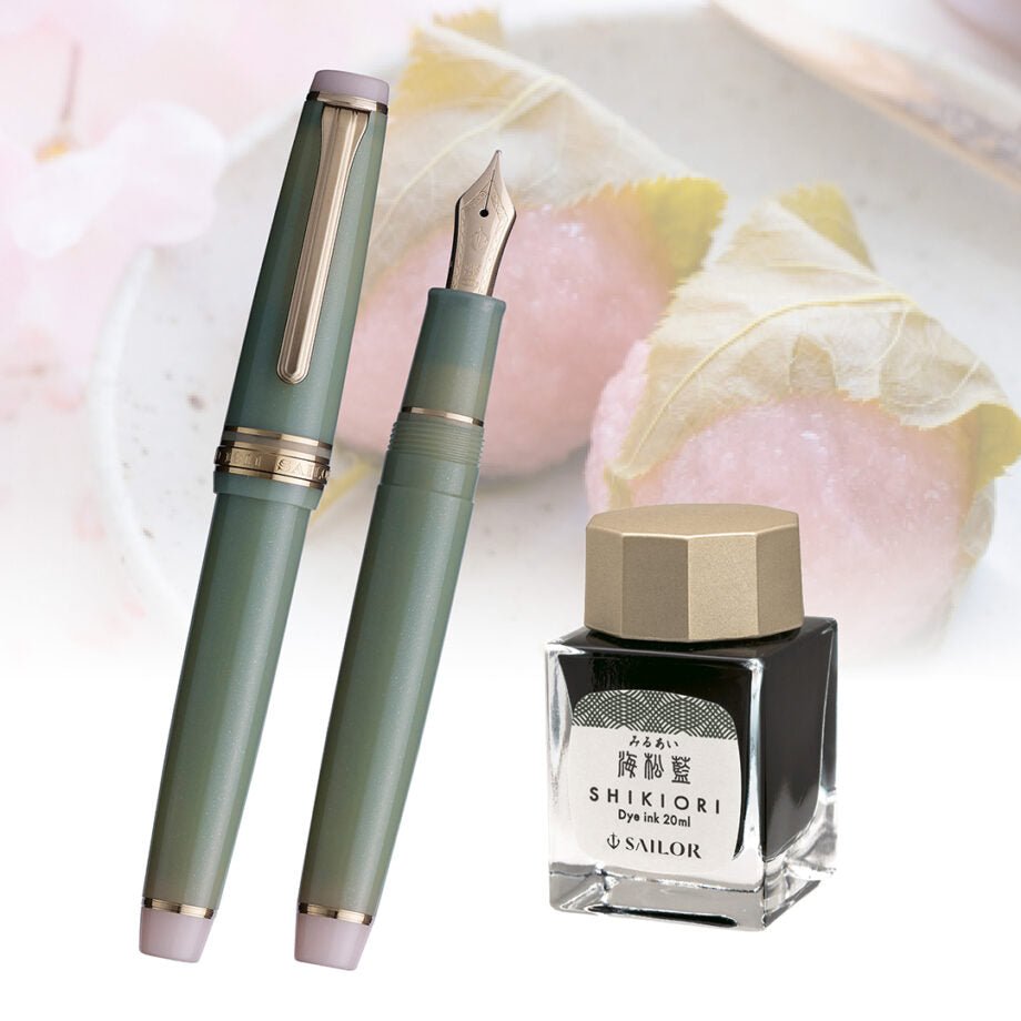 Stylo plume SAILOR Pro Gear Slim Japanese Sweets - Fine (F) - Sakuramochi - 4901680175483