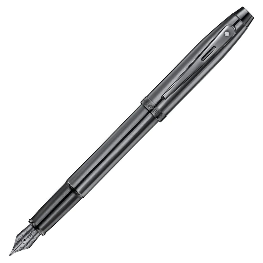 Stylo plume SHEAFFER 100 - Ionic Grey Gunmetal GT - Fine (F) - 