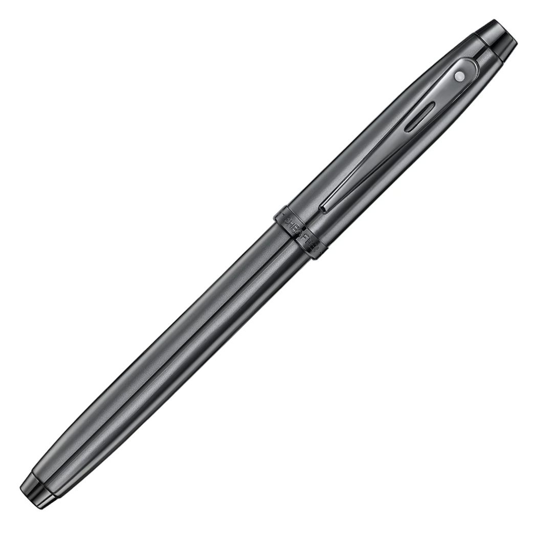 Stylo plume SHEAFFER 100 - Ionic Grey Gunmetal GT - Fine (F) - 