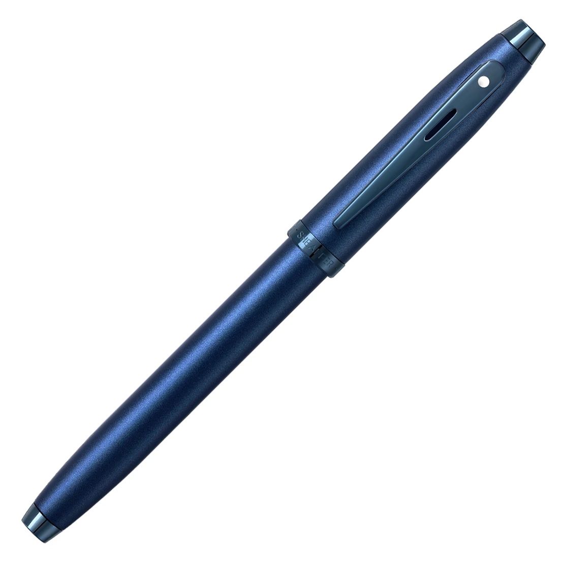 Stylo plume SHEAFFER 100 - Satin Blue BT - Fine (F) - 