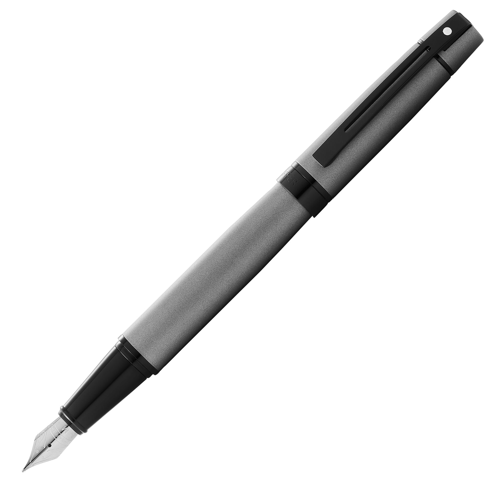 Stylo plume SHEAFFER 300 - Matte Grey BT - Fine (F) - 