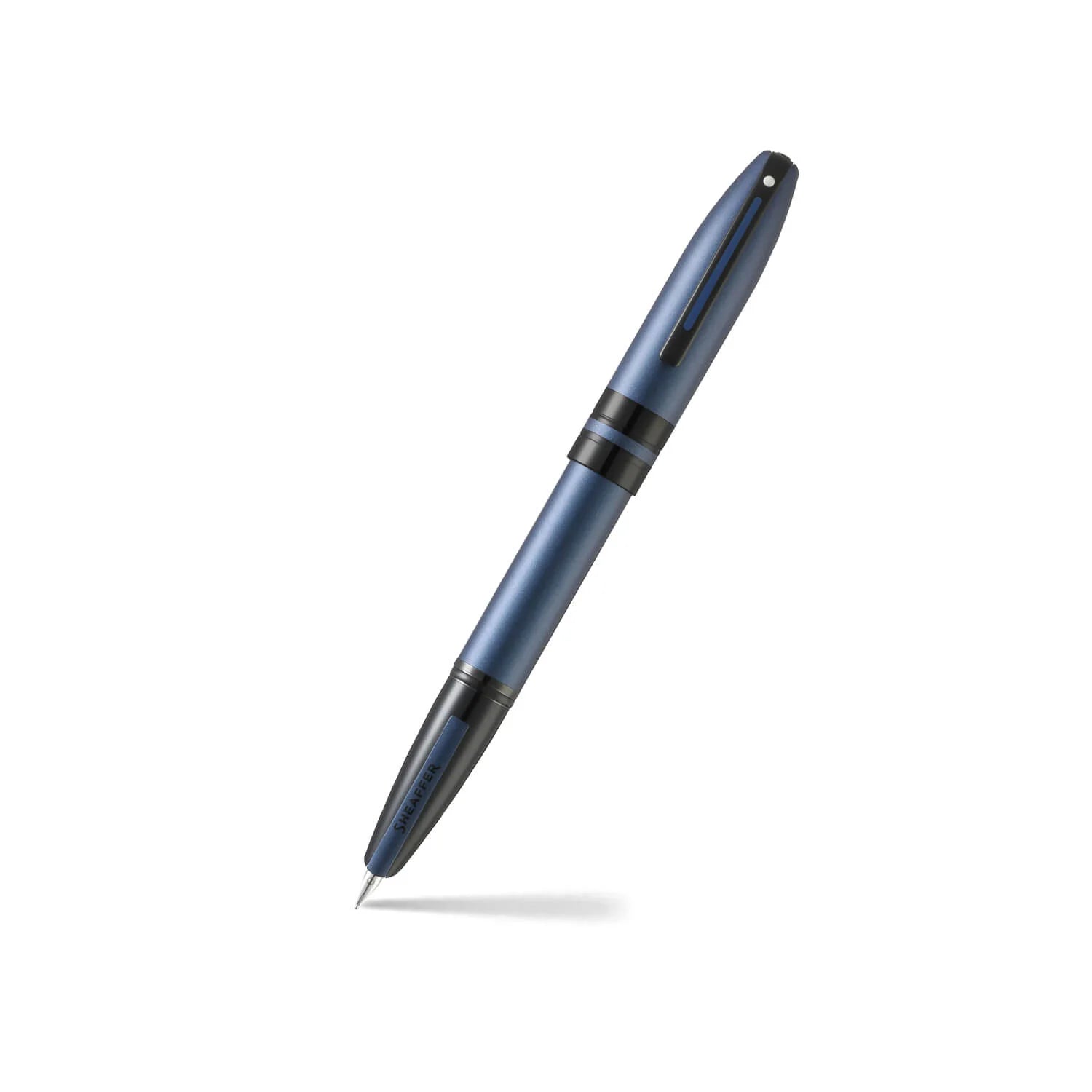 Stylo plume SHEAFFER Icon - Gloss Metallic Blue BT - Fine (F) - 0074040331455