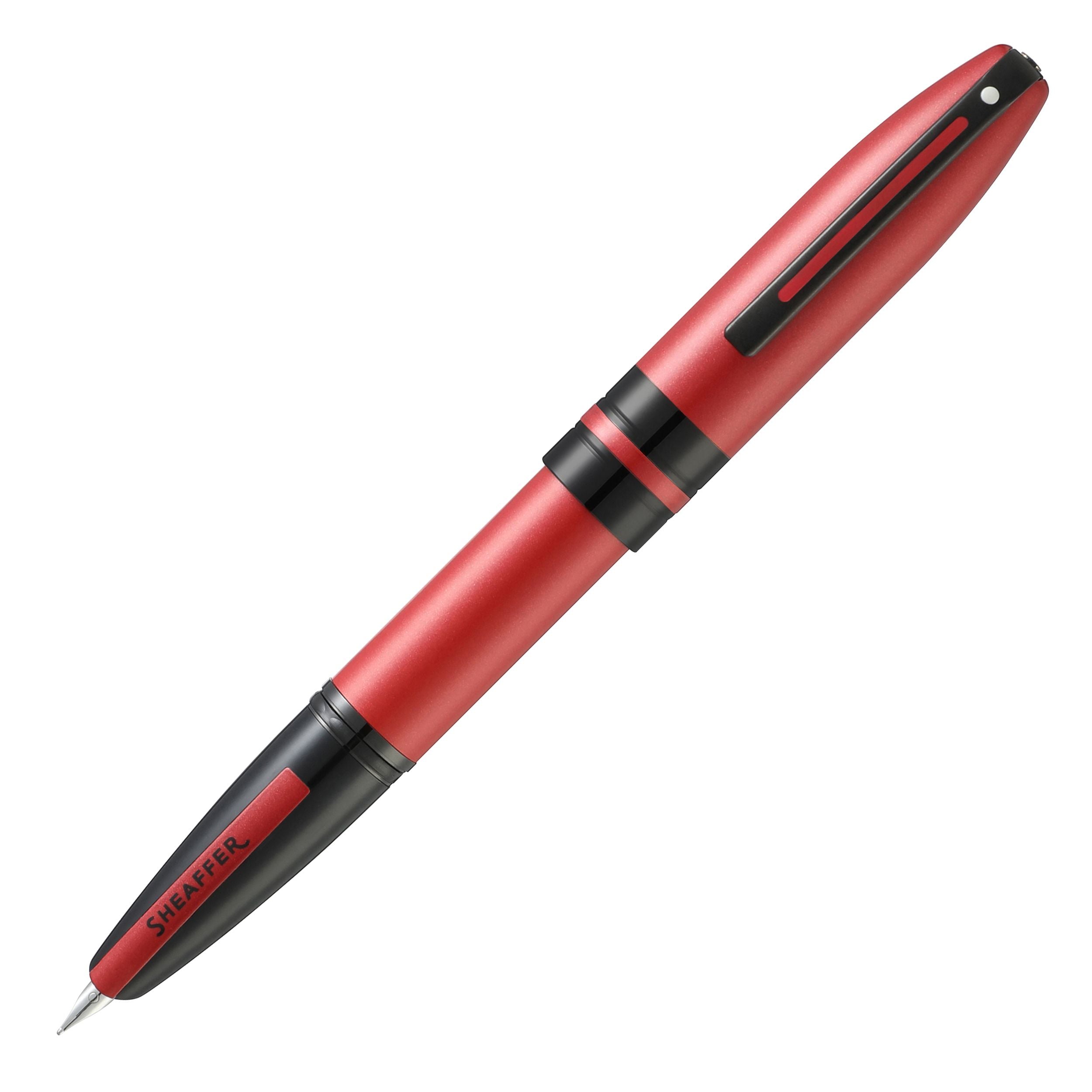 Stylo plume SHEAFFER Icon - Gloss Metallic Red BT - Fine (F) - 0074040325416
