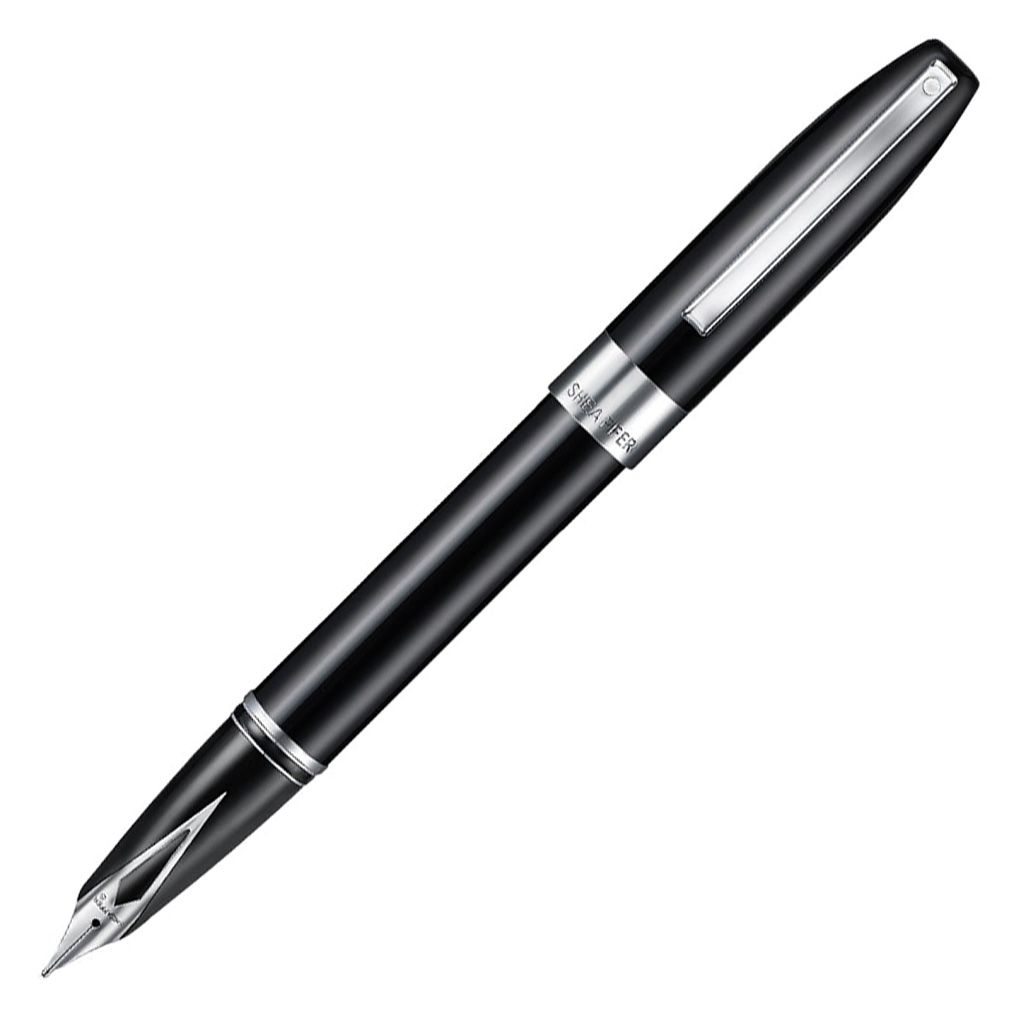Stylo plume SHEAFFER Legacy - Glossy Black CT - Fine (F) - 