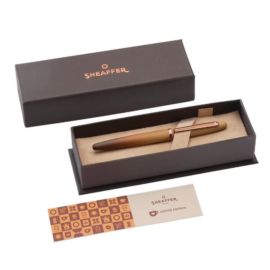 Stylo plume SHEAFFER VFM Coffee Edition - Matte Brown BT - Fine (F) - 