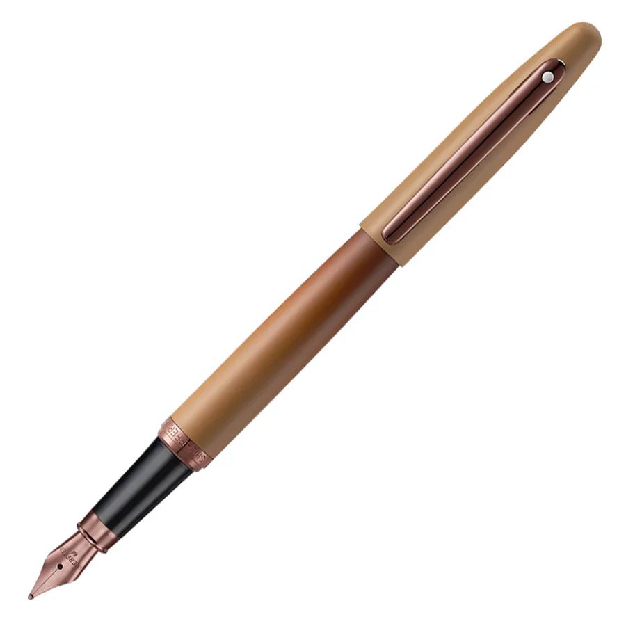 Stylo plume SHEAFFER VFM Coffee Edition - Matte Brown BT - Fine (F) - 