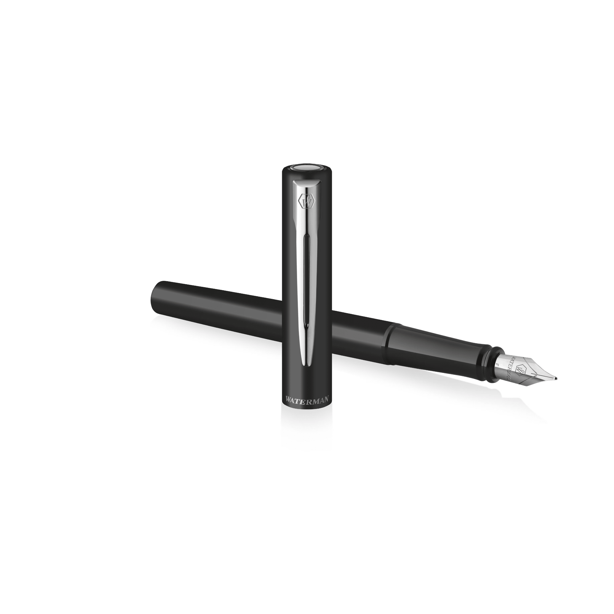 Stylo plume WATERMAN Allure de Paris - Noir CT - Fine (F) - 
