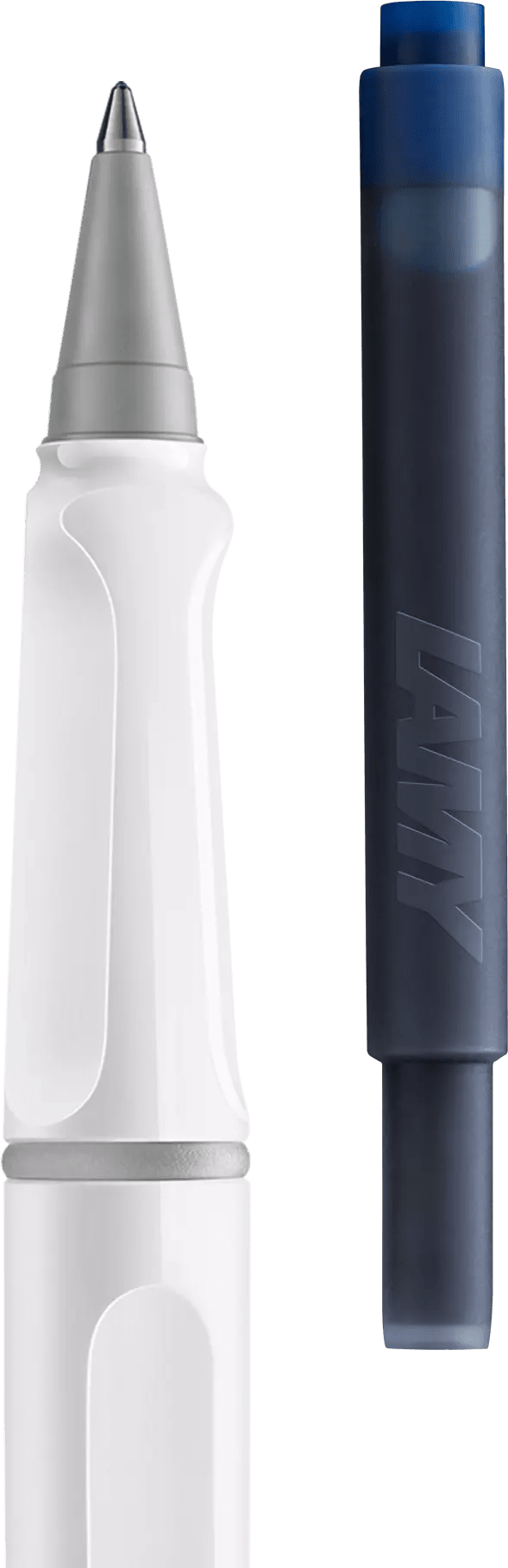Stylo roller à cartouches LAMY safari - White - 4014519791256