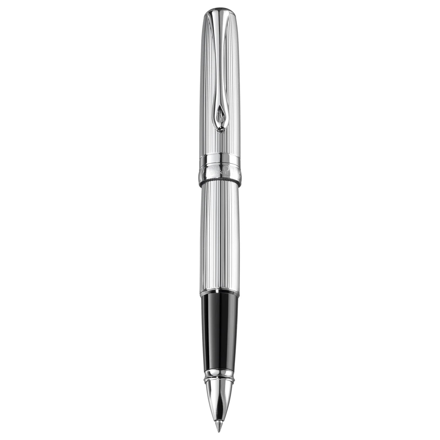 Stylo roller DIPLOMAT Excellence A2 - Guilloche Chrome - 4009746010331