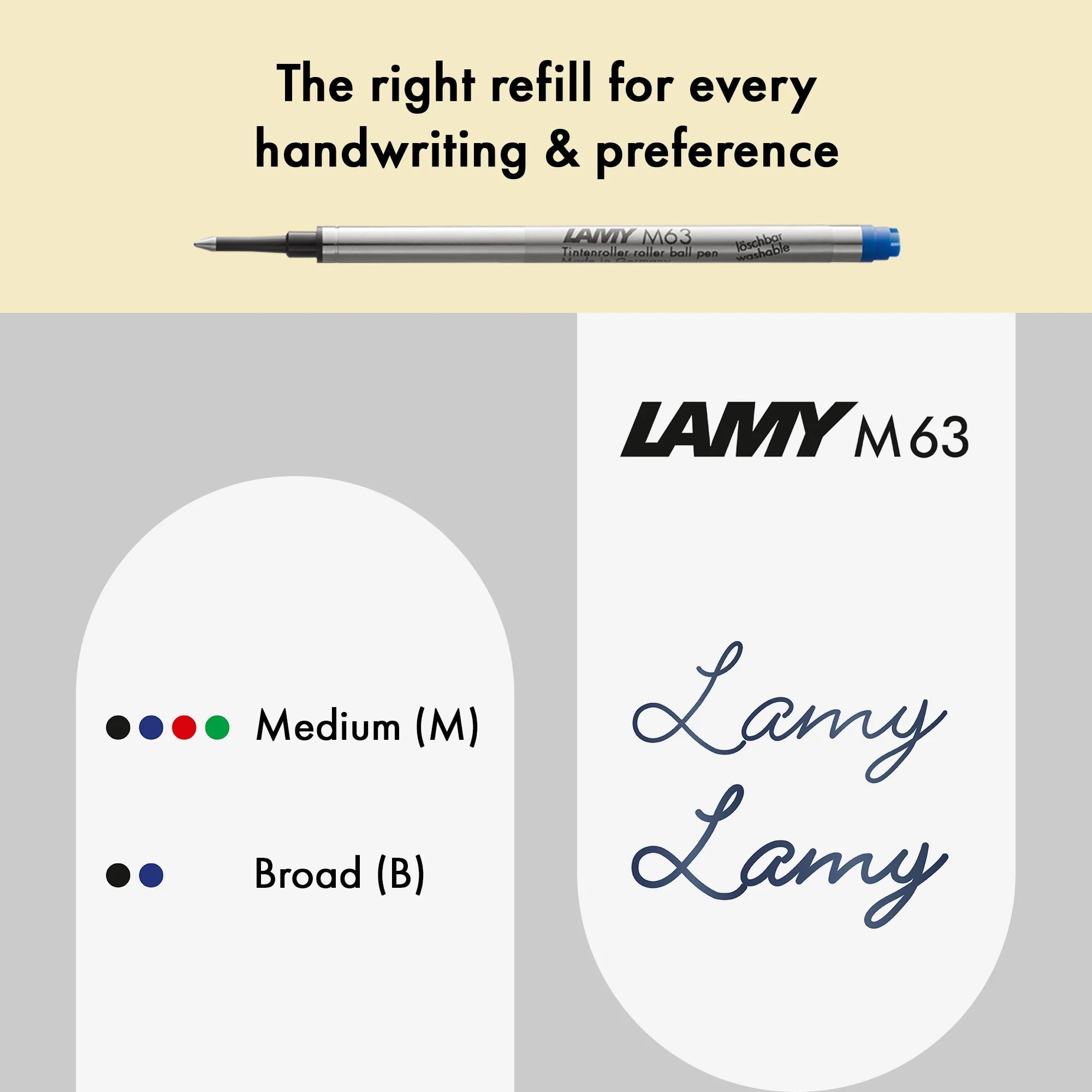 Stylo roller LAMY studio - Black - 4014519184850