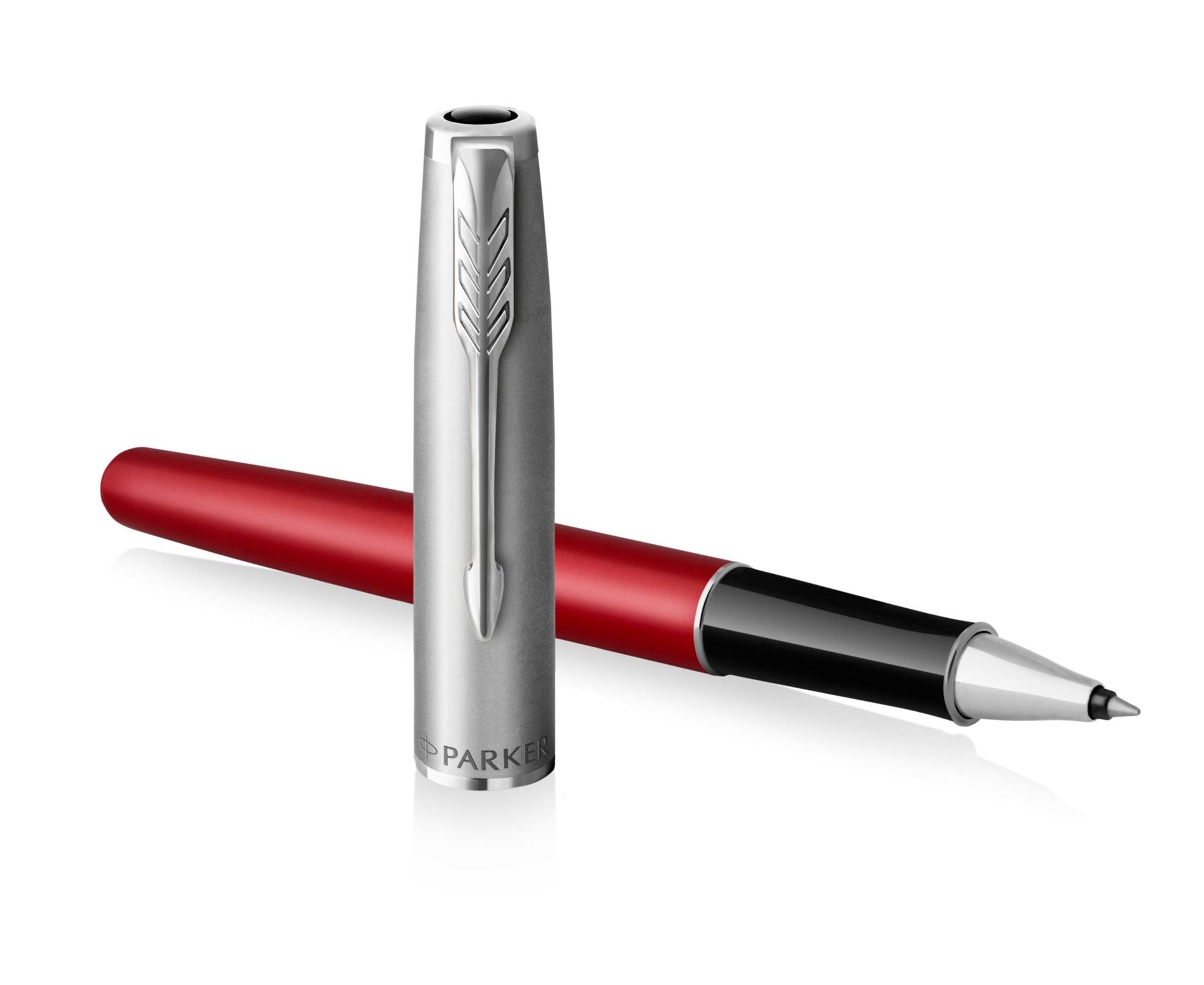 Stylo roller PARKER Sonnet Essentiel - Fine (F) - Rouge - 