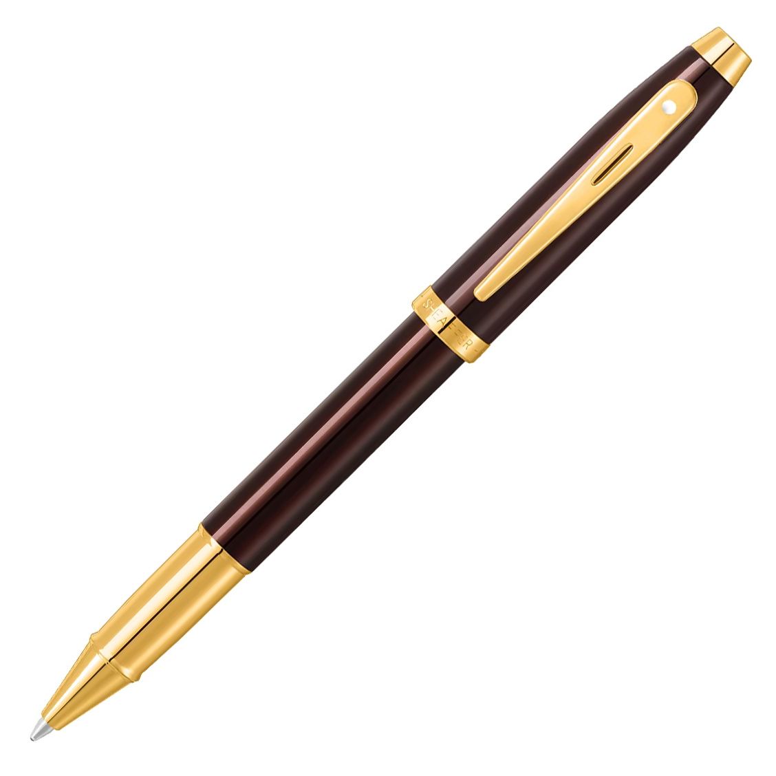 Stylo roller SHEAFFER 100 - Glossy Coffee Brown GT - 