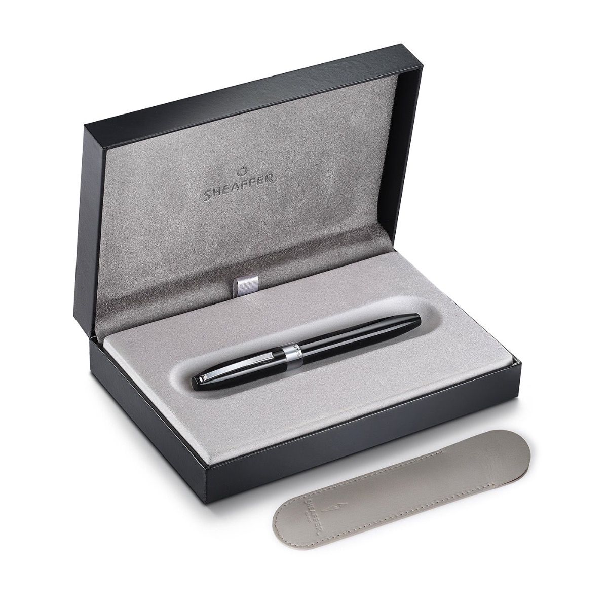 Stylo roller SHEAFFER Legacy - Glossy Black CT - 0074040003741