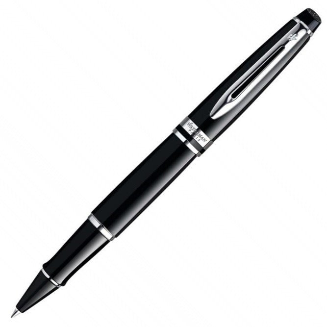 Stylo roller WATERMAN Expert - Noir Laqué CT - 3501170951781