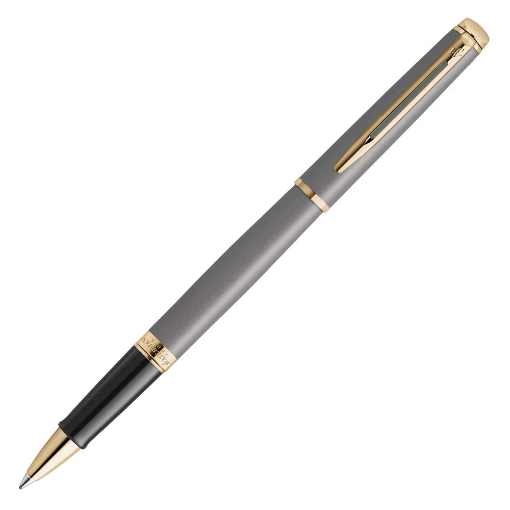 Stylo roller WATERMAN Hémisphère l'Édition Discrète - Gris Métallisé GT - 3026982179456