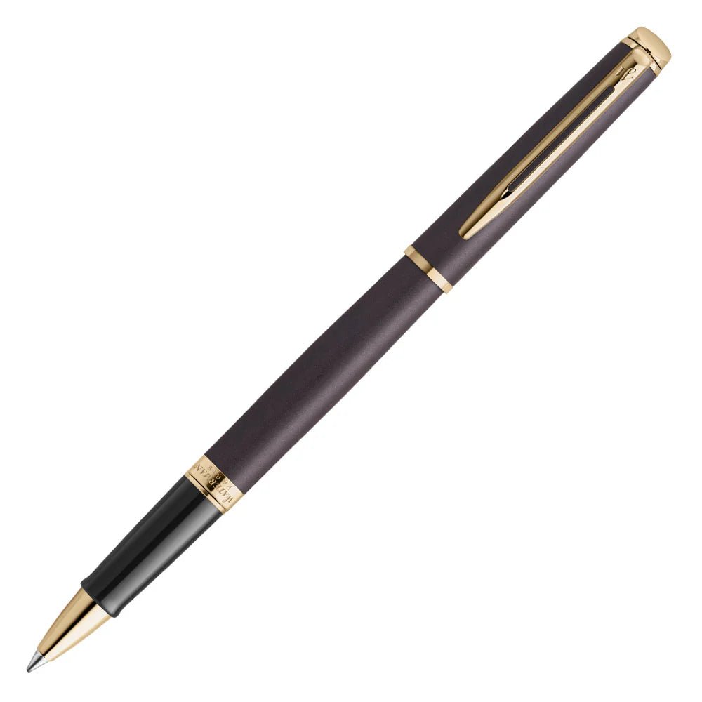 Stylo roller WATERMAN Hémisphère l'Édition Discrète - Noir Métallisé GT - 3026982179494