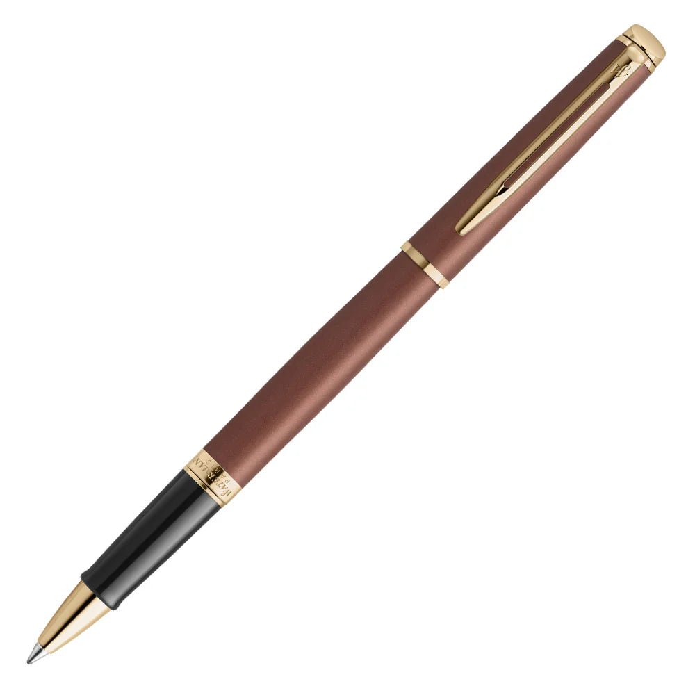 Stylo roller WATERMAN Hémisphère l'Édition Discrète - Rouge Cuivre Métallisé GT - 3026982179418