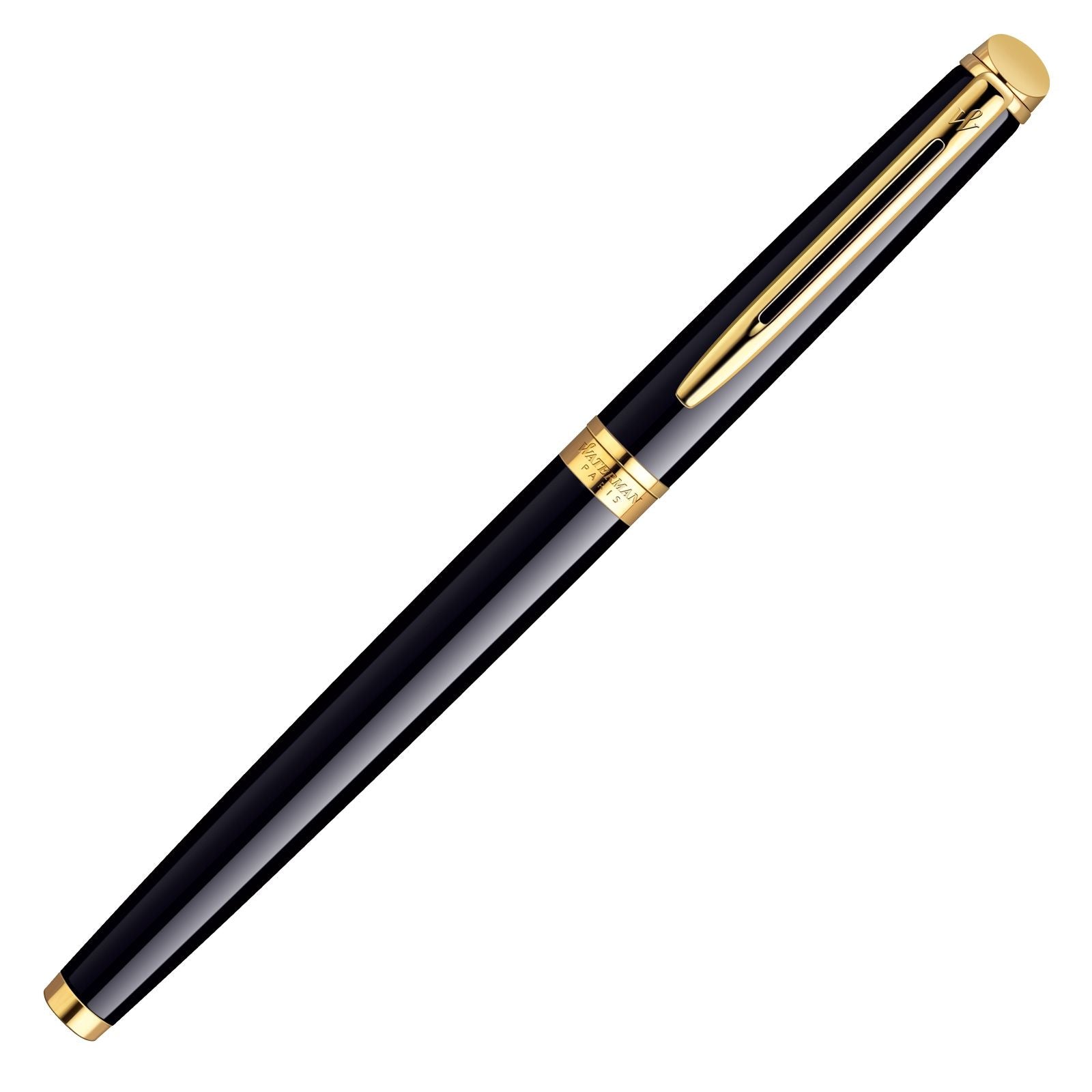Stylo roller WATERMAN Hémisphère - Noir Laqué GT - 3501170920657