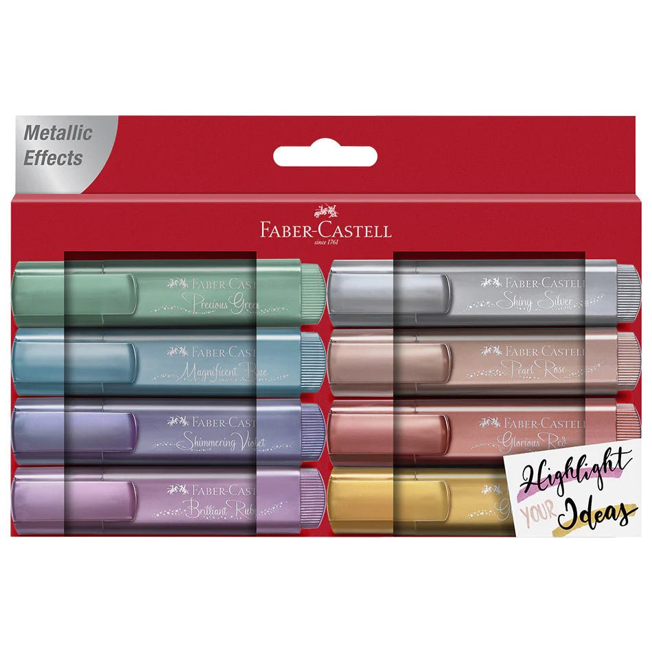 Surligneurs TL 46 Metallic - Pochette 8 Couleurs - 4005401546894