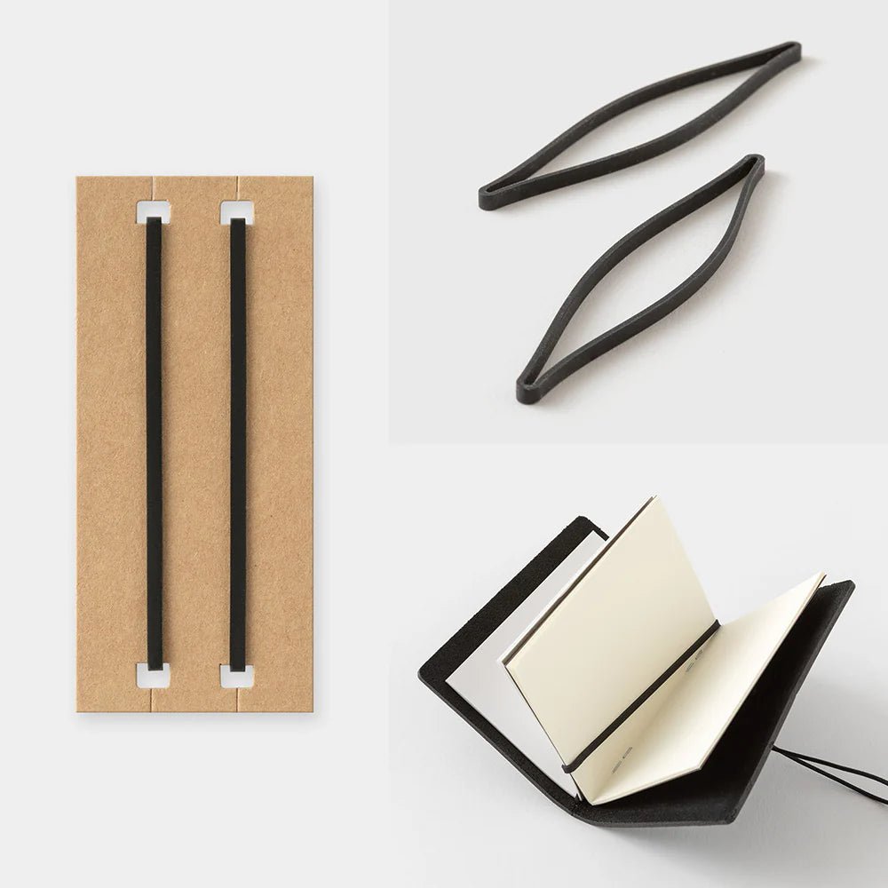 TRAVELER'S notebook 20TH ANNIVERSARY SET - card size - noir - 4902805154116