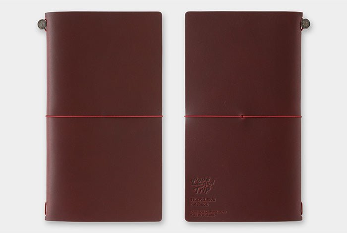 TRAVELER'S notebook LOVE AND TRIP Red - regular size - rouge - 