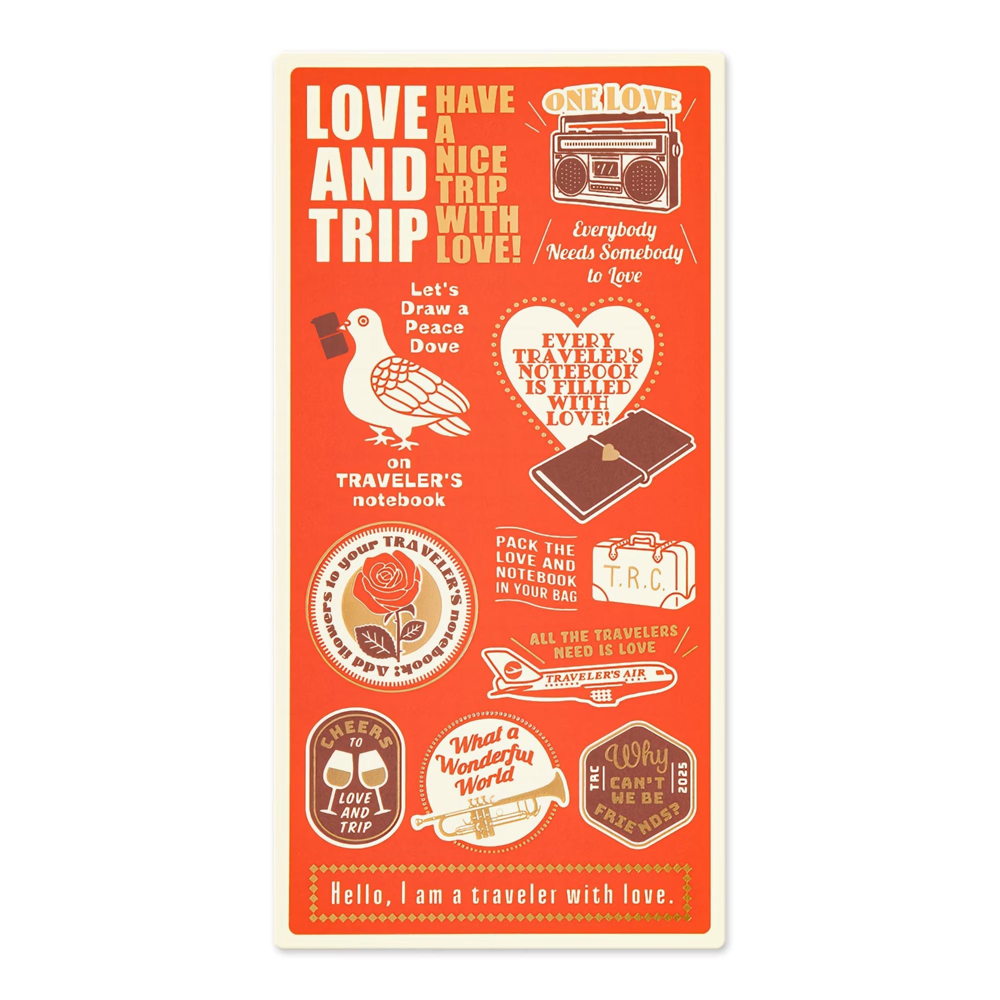 TRAVELER'S notebook - porte - document 2025 (regular size) - TN Regular size - 