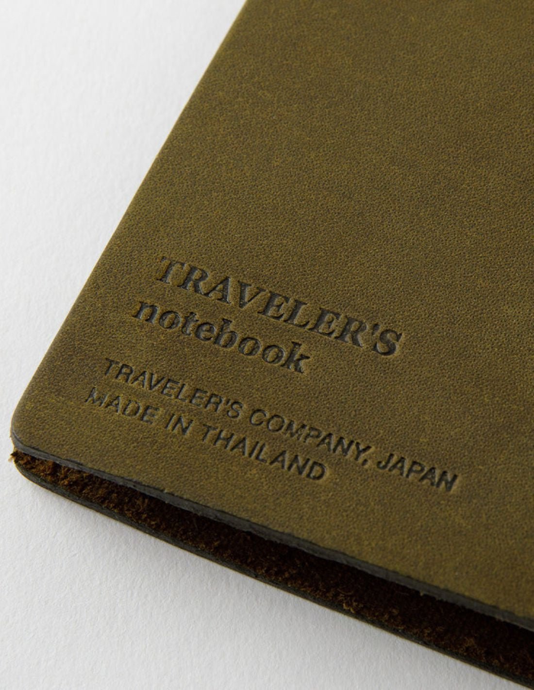 TRAVELER'S notebook - regular size - olive - 4902805153423