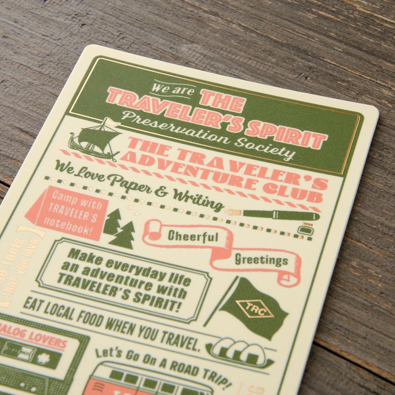 TRAVELER'S notebook - sous - main 2026 (passport size) - 