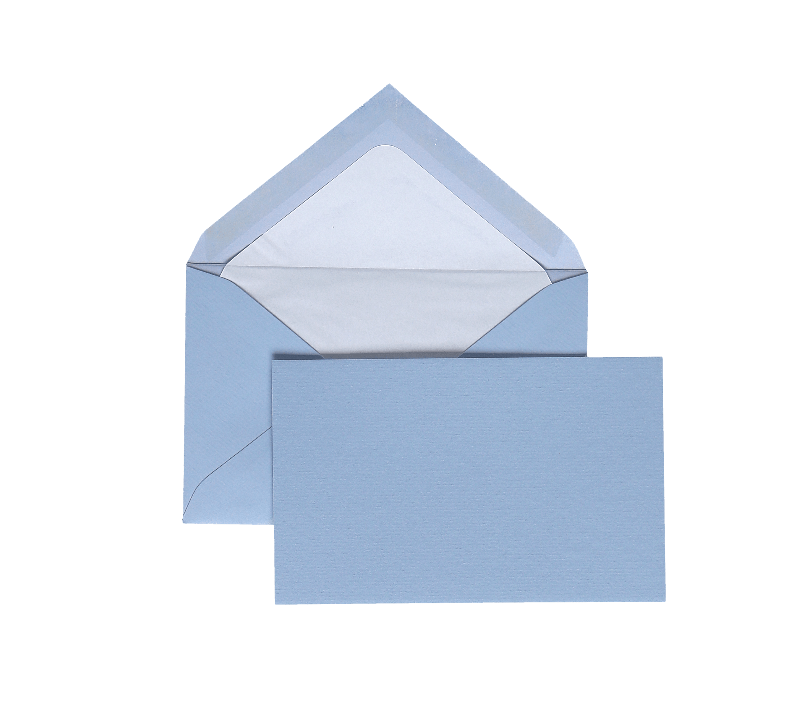 15 cartes et enveloppes Vergé format 9 x 14 cm - 8.5 x 13.5 cm | 9 x 14 cm - 280 g/m² - Bleu - 5413036126197