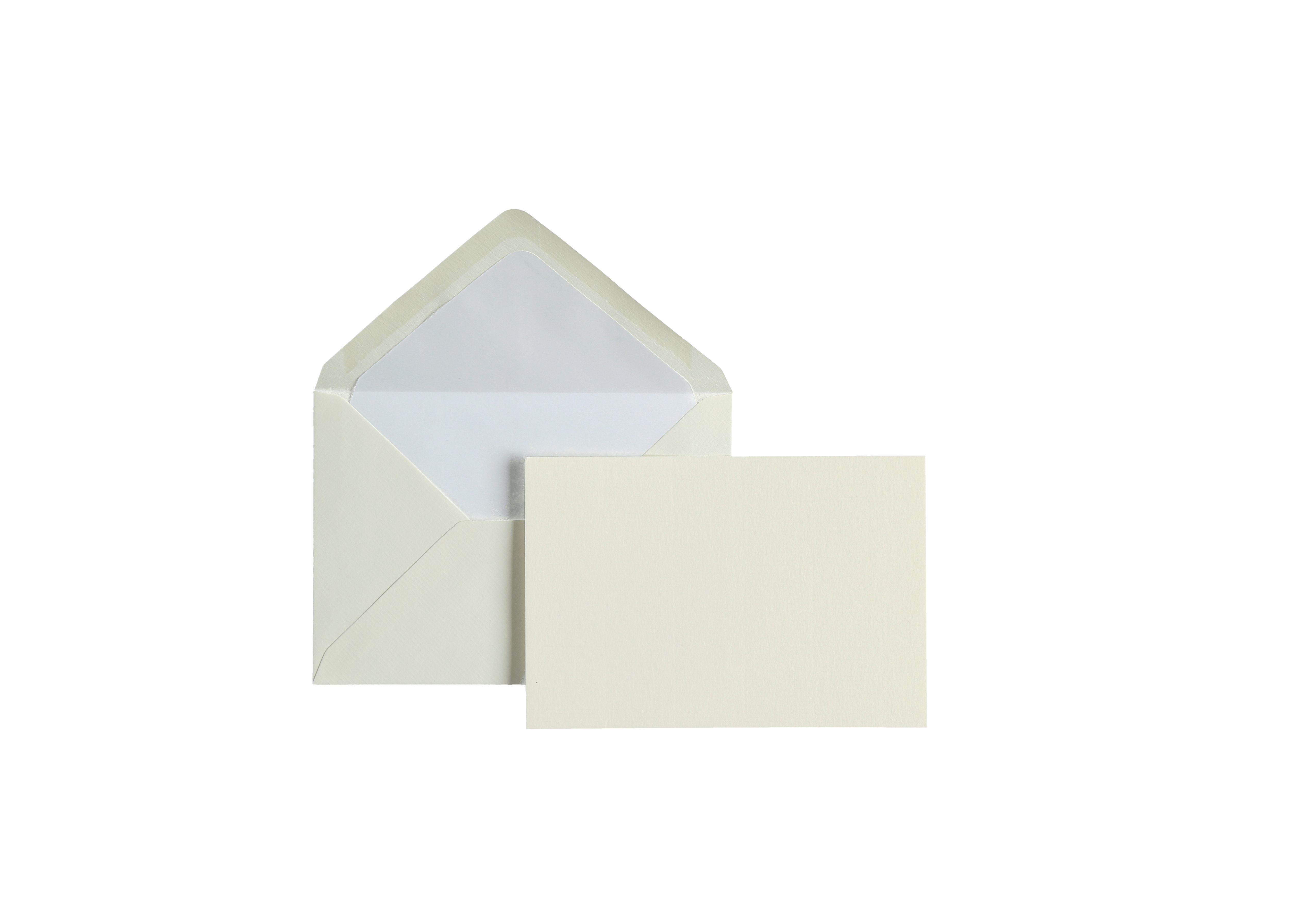 15 cartes et enveloppes Vergé format C6 - 10.5 x 15.5 cm | 11.4 x 16.2 cm - 280 g/m² - Crème - 5413036136363