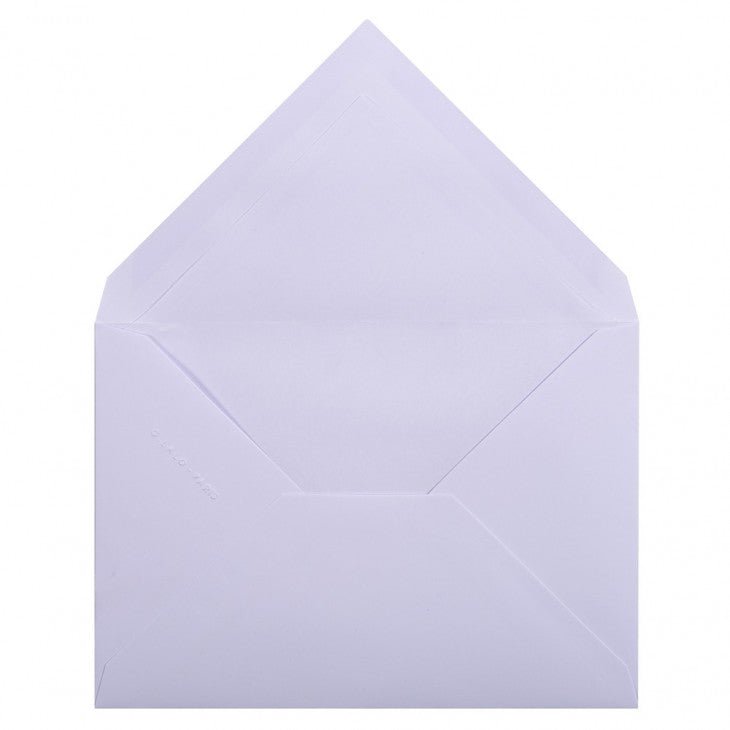 20 enveloppes Vélin de France format C6 - 11.4 x 16.2 cm - 100 g/m² - Extra-blanc - 3140290217003