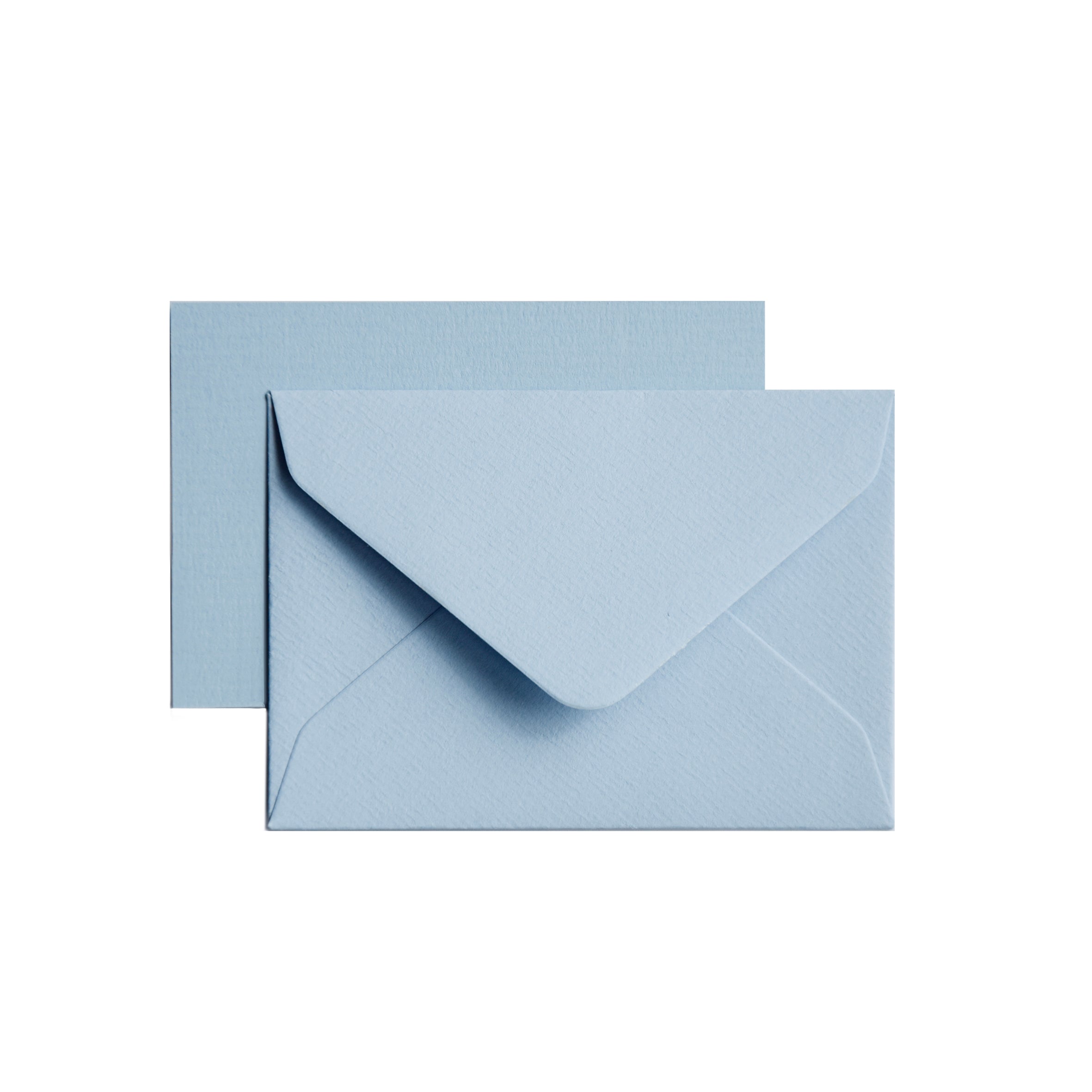 25 enveloppes Vergé format 12 x 18 cm - 12 x 18 cm - 100 g/m² - Bleu - 5413036124469