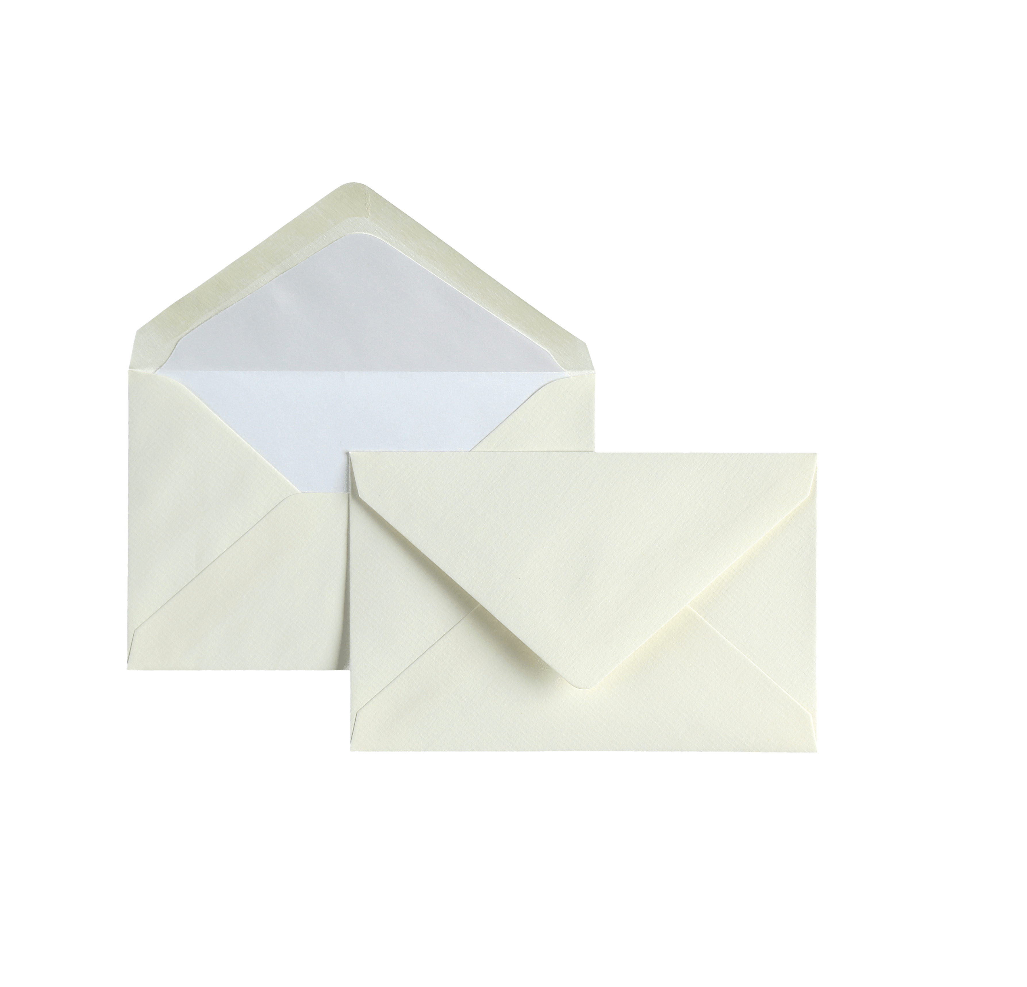 25 enveloppes Vergé format 9 x 14 cm - 9 x 14 cm - 100 g/m² - Crème - 5413036134215