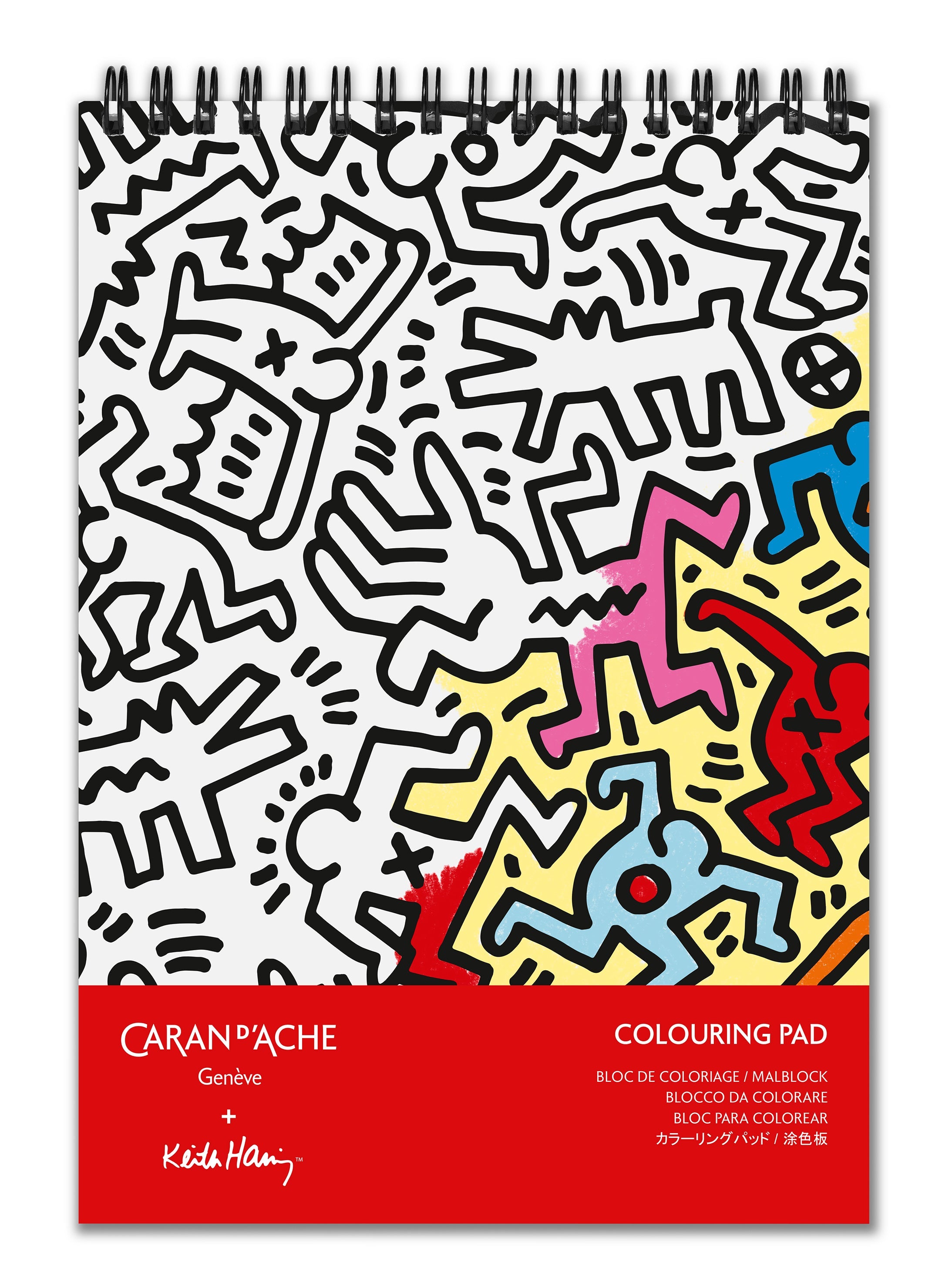 Bloc de coloriage KEITH HARING Édition Spéciale - A5 - Illustré - Illustré - 7630002353786