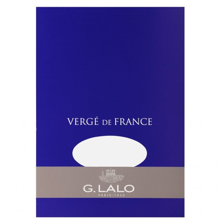 Bloc Vergé de France - A5 - 100 g/m² - Blanc - 3140290114005