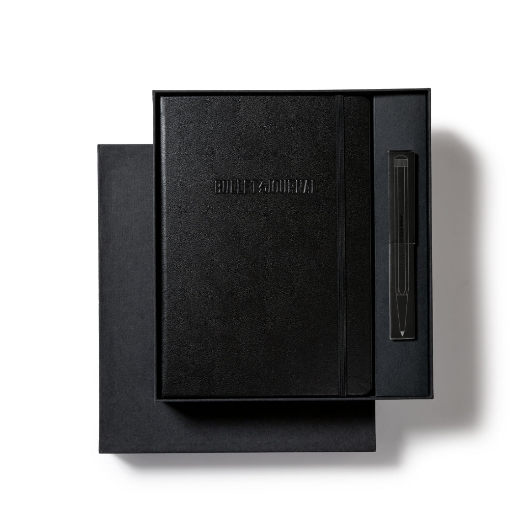 Bullet Journal LEUCHTTURM1917 Stealth Collector’s Set - A5 - Pointillé - Stealth -
