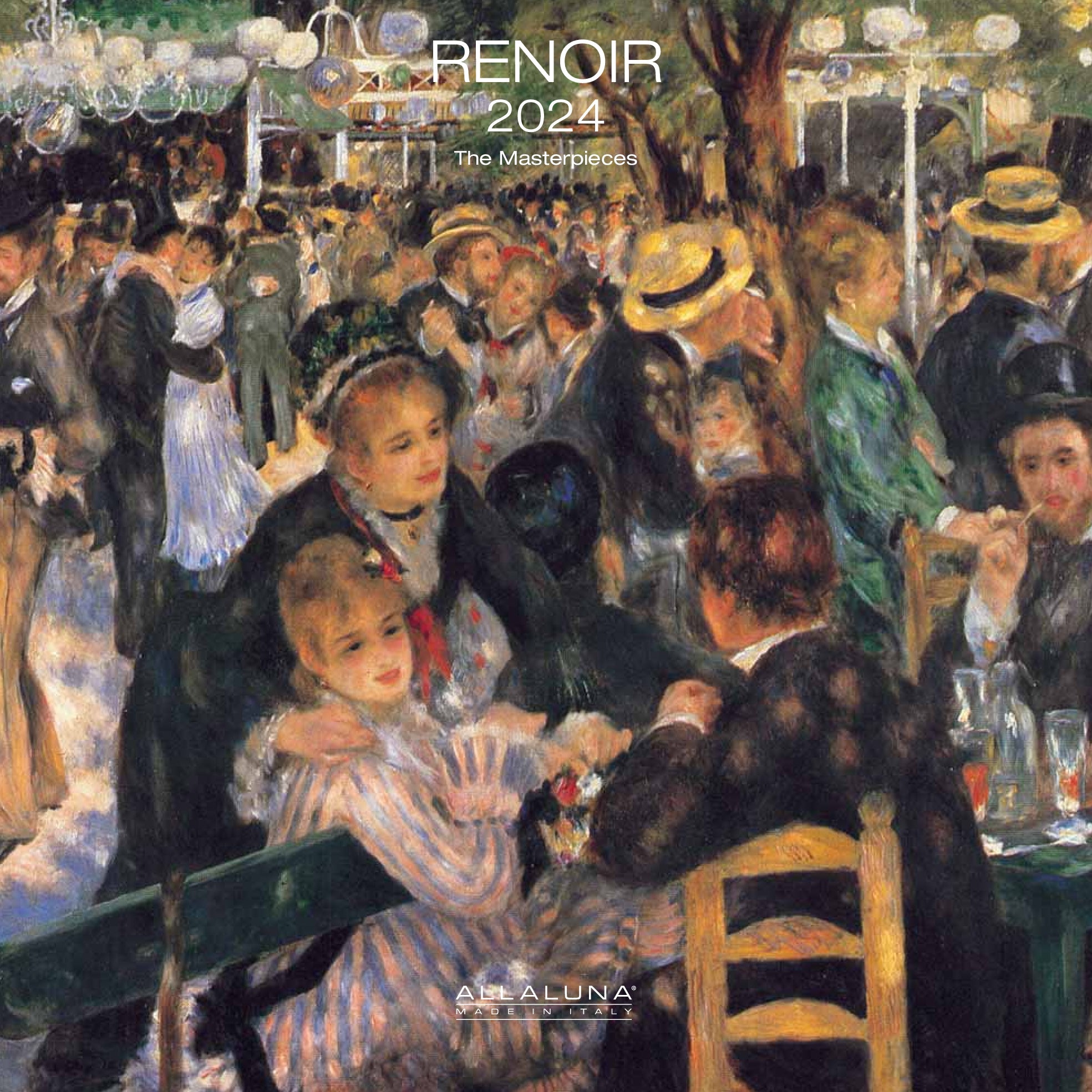 Calendrier Renoir 2024 - 30 x 30 cm - - 8057094934621