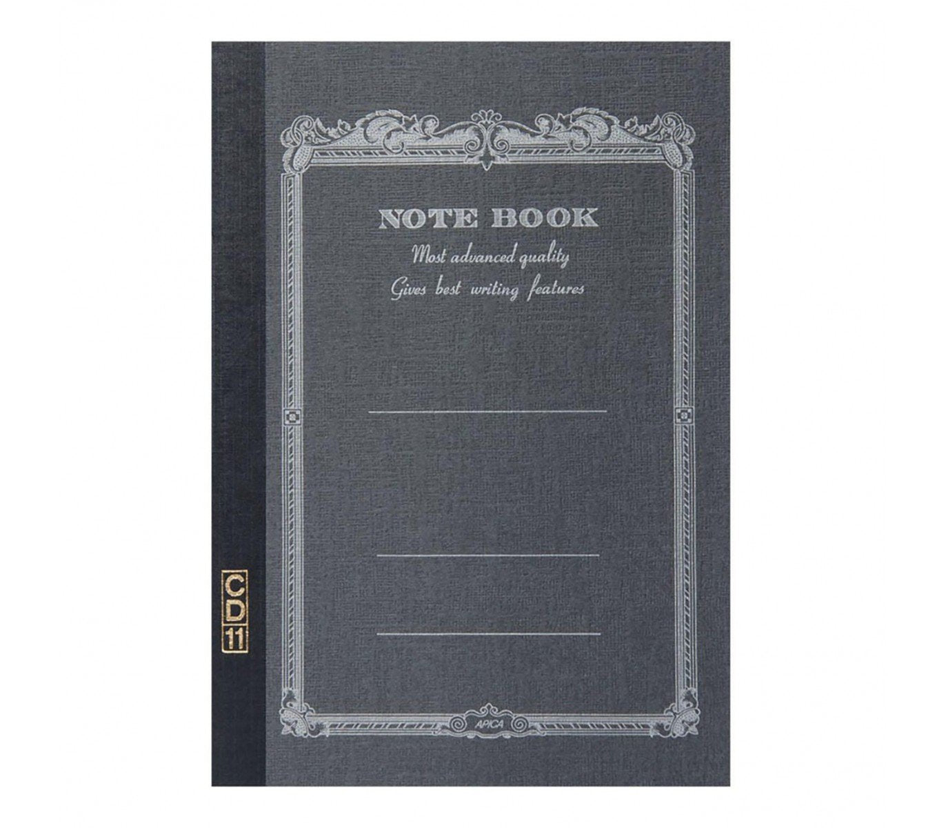 Carnet APICA CD Notebook - B7 - Ligné - Anthracite - 4970090338382