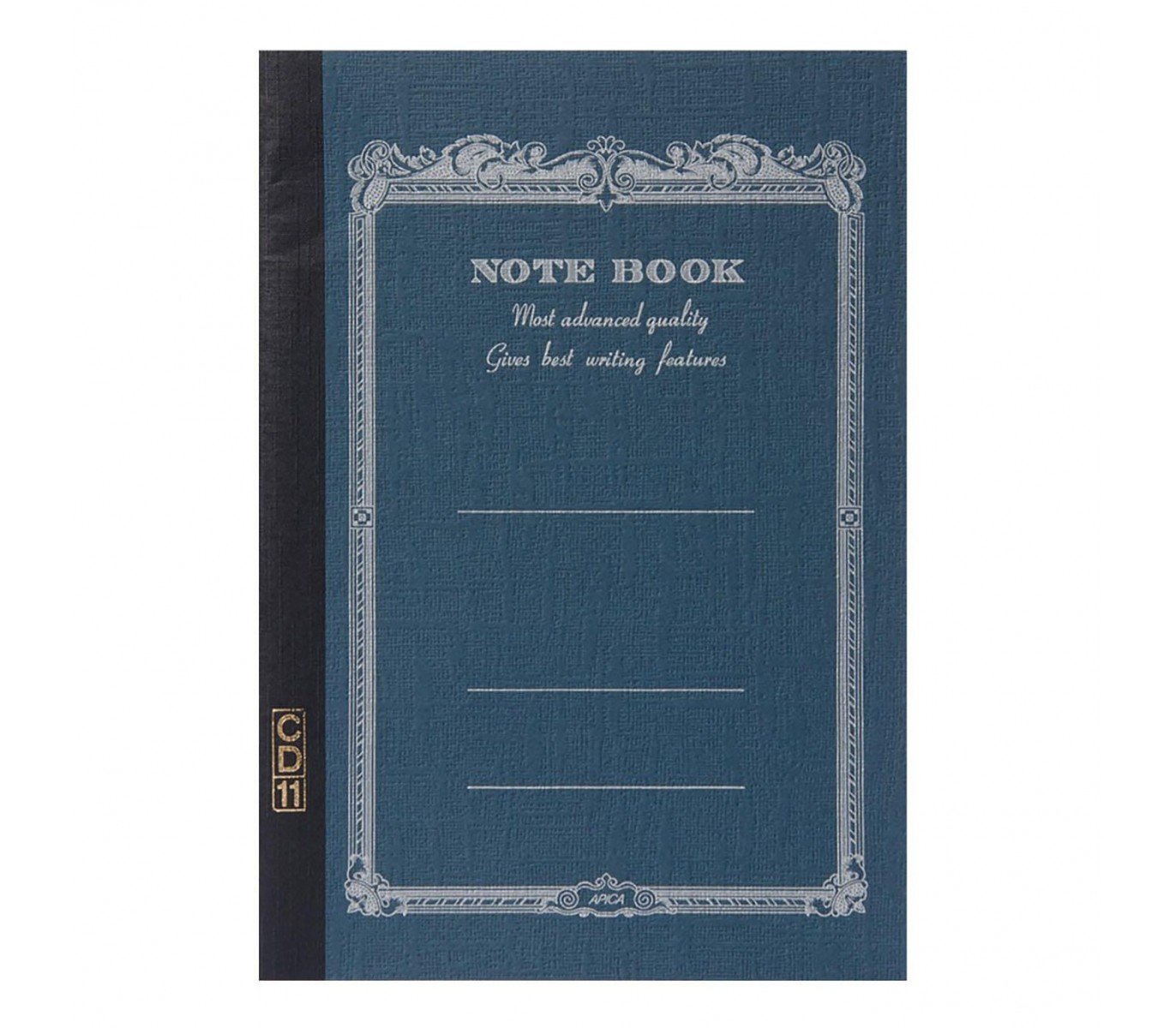 Carnet APICA CD Notebook - B7 - Ligné - Bleu pétrole - 4970090338382